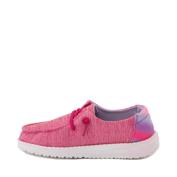 NWT Hey Dude Wendy Sparkling Slip-On Toddler Casual Shoe – Pink 8 - Picture 2 of 2